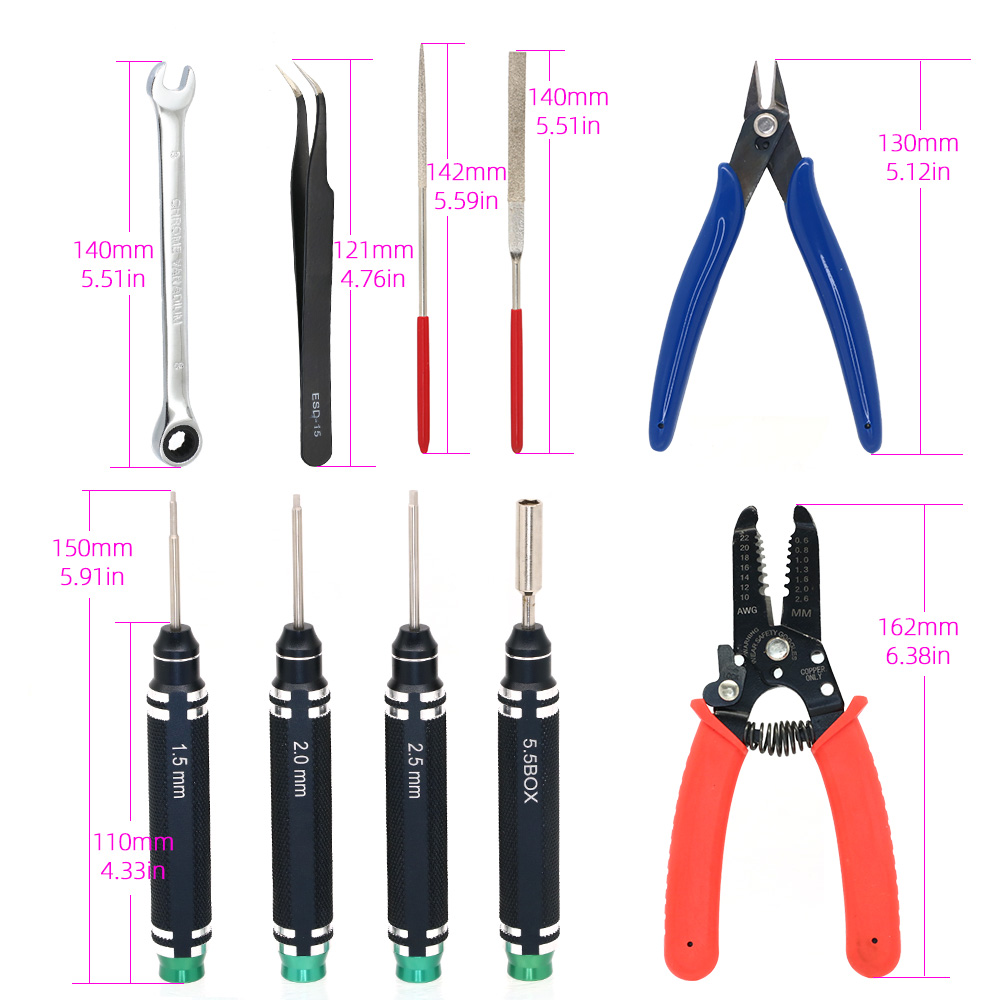 10 in 1 FPV Tool Set 1.5 2.0 2 - đánh giá và giá Speedybee F405 V4 Bls 55A Stack